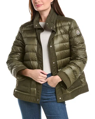 Moncler Najan Down Jacket In Green