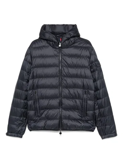 Moncler Najan Hooded Short Down Jacket Clothing In Black