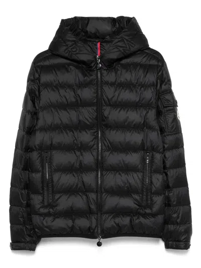 Moncler Najan Hooded Short Down Jacket Clothing In Black