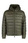 Moncler Insulated Lightweight Waistcoat With Silhouette In Green