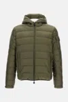 Moncler Najan Down Jacket In Green
