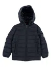 Moncler Najan Short Parka In Blue