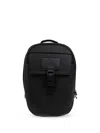 Moncler Nakoa Logo Patch Backpack In Black