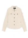 Moncler Nangy Quilted Cotton And Modal-blend Corduroy Down Jacket In Neutral