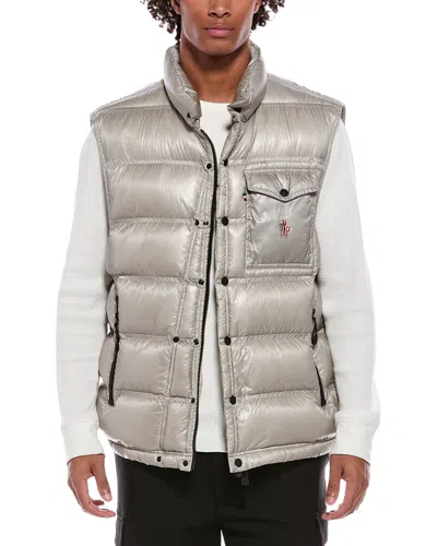 Moncler Nantu Vest In Gray