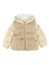 Moncler Natas Down Jacket In Beige