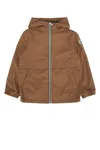 Moncler Nathaniel Jacket In Brown