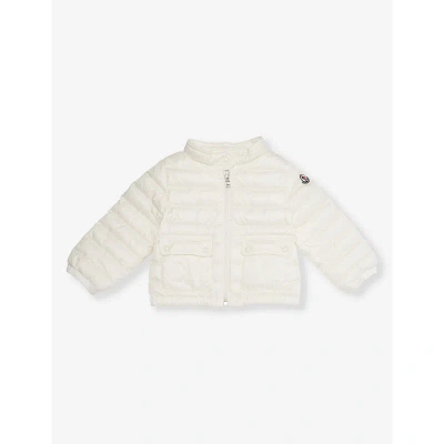 Moncler Babies'  Natural Lans Brand-patch Shell-down Jacket 6-36 Months