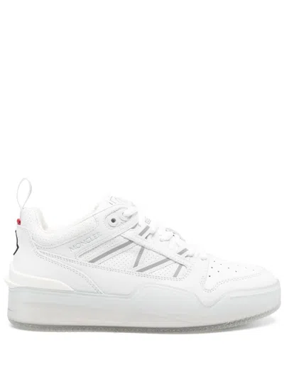 MONCLER NATURAL LOW TOP SNEAKERS FOR WOMEN