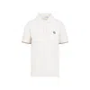 Moncler Polo-style T-shirt In Chic Nude Palette