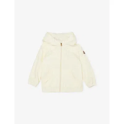 Moncler Babies' Natural Ngar Hooded Shell Jacket 9-36 Month In Gold