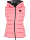 Moncler Quilted Padded Gilet In 416
