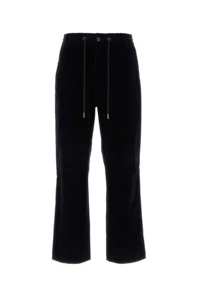 Moncler Navy Blue Classic Logo Patch Trouser