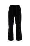 Moncler Corduroy Trousers With Back Pockets And Button Accents