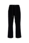 Moncler Corduroy Trousers With Back Pockets And Button Accents