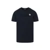 Moncler Bold Logo Cotton T-shirt With Distinctive Emblem In Black