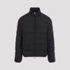 Moncler Black Baudinet Short Jacket In Navy Blue