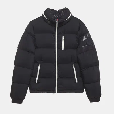 Pre-owned Moncler Navy Blue Kids Nylon Down Puffer Jacket 14yrs