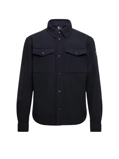 Moncler Navy Blue Long-sleeved Shirt