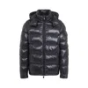 Moncler Maya Short Down Jacket In Black