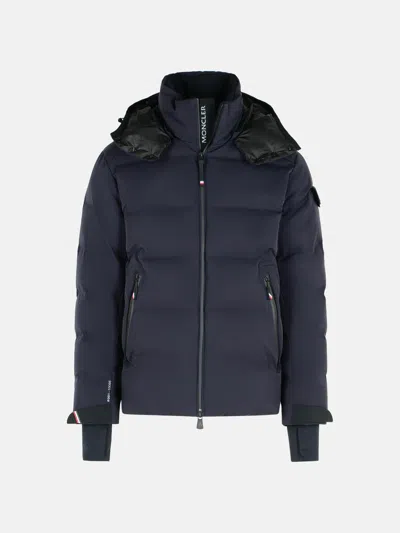 Moncler Navy Blue 'montgetech' Polyamide Blend Hooded Ski Jacket