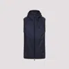Moncler Vest In Navy Blue