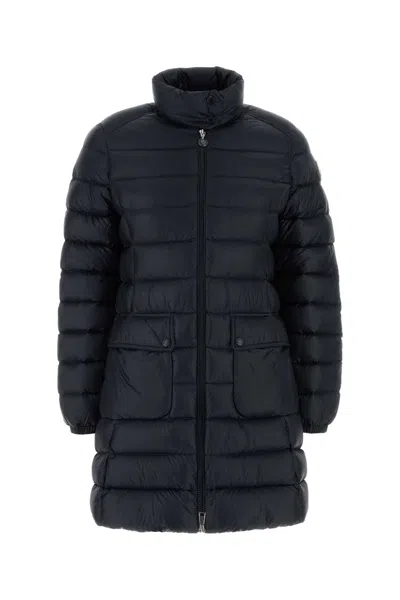 Moncler Navy Blue Nylon Genet Down Jacket