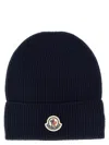 Moncler Wool And Cashmere Beanie In Blue
