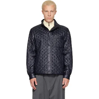 Moncler Quilted Cleorine Jacket In Blue
