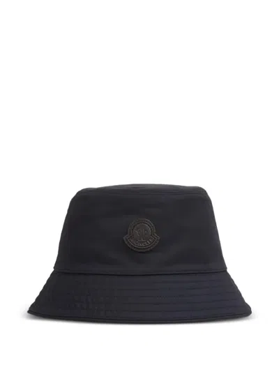 Moncler Navy Cotton Bucket Hat