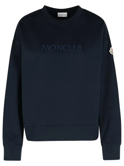 Moncler Navy Cotton Sweatshirt