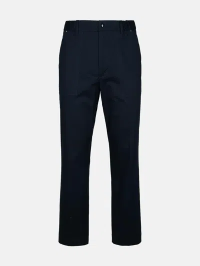 Moncler Navy Cotton Trousers