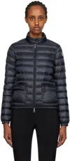 Moncler Lans Light Down Jacket In 778 Blue Navy