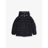Moncler Najan Short Shell-down Jacket 4-14 Years Navy In Blue