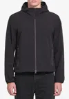 Moncler Naxos Zip-up Windbreaker Jacket In Black