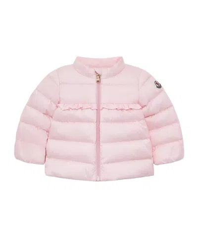 Moncler Nazife Down Jacket In Pink