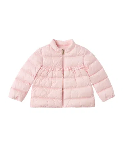Moncler Kids' Nazife Nylon Down Jacket In Pink