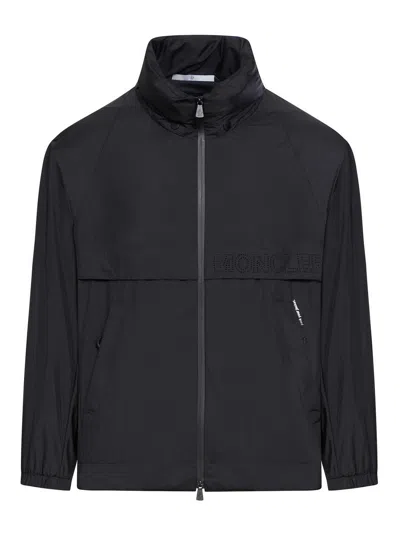 Moncler Grenoble Negara Packable Hooded Windbreaker In Black