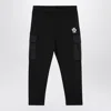 Moncler Jogging Pants With Logo In Black