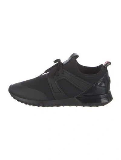 Pre-owned Moncler Neoprene Sneakers In Black