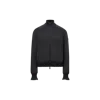 Moncler Black Stretch Polyester Sweatshirt In Black