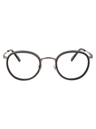 Moncler Nero Lucido Metal Glasses