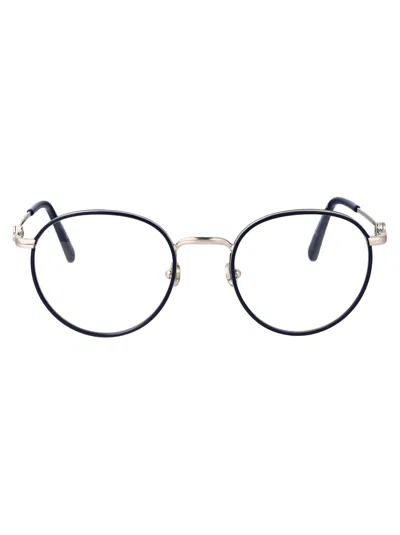 Moncler Nero Lucido Metal Glasses