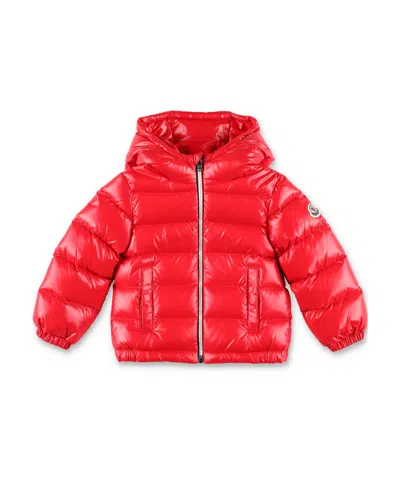Moncler New Aubert Down Jacket In Red