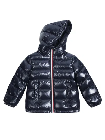 Moncler New Aubert Jers Mini Jacket In Blue