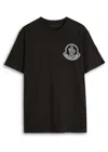 Moncler T-shirt With Logo In Black