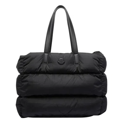 Moncler New Caradoc Padded Tote Bag In Black