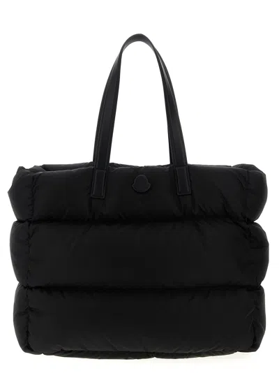 Moncler New Caradoc Shopping Bag In Black
