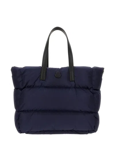 Moncler New Caradoc Tote Bag In Blue