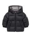 Moncler New Macaire Hooded Down Jacket In Black